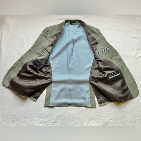 Tommy Hilfiger 100% Wool Men’s or Boy’s Gray Formal Suit Coat Blazer 36 Short - Picture 6 of 16